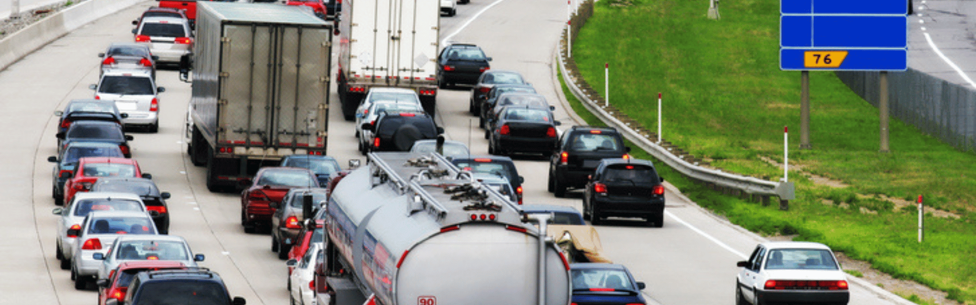 traffic on road