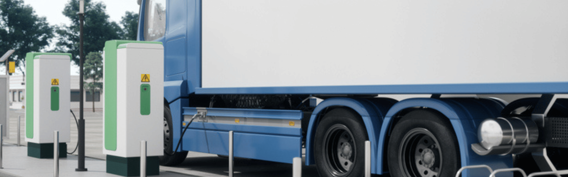 Semi truck charging