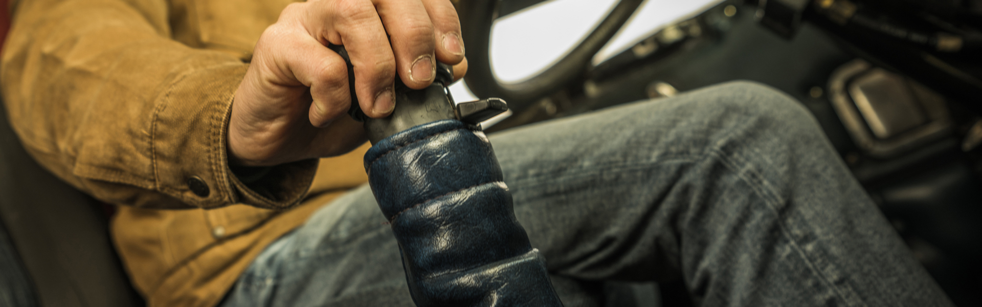 trucker shifting gears