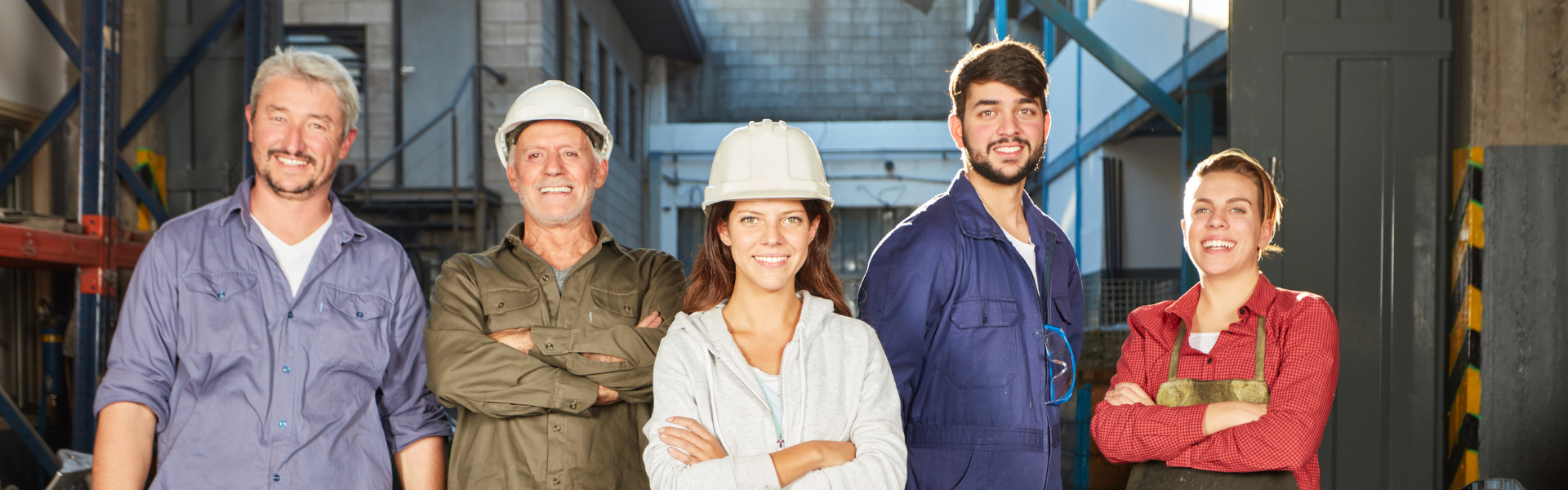 group of workers
