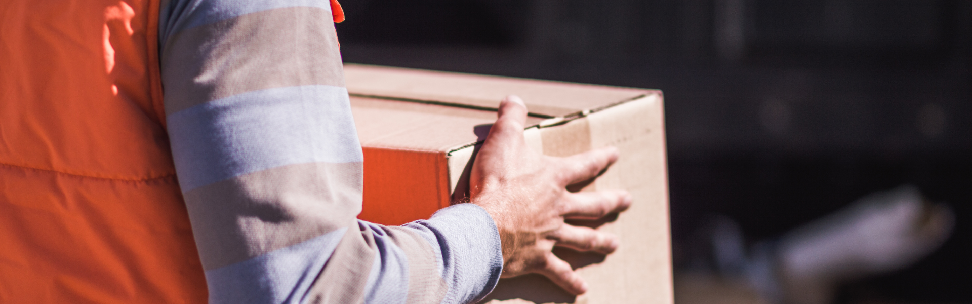 Man holding package