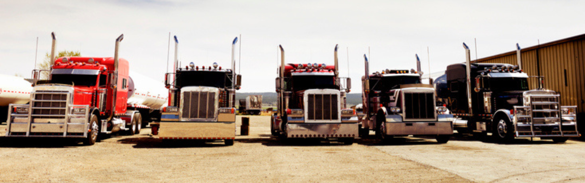 vintage semi trucks