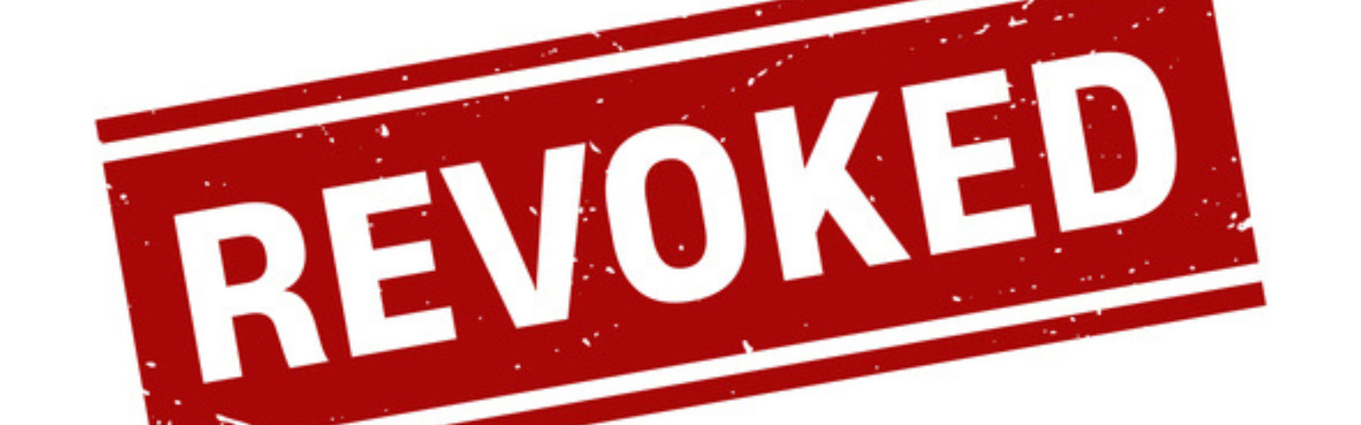 red revoked stamp