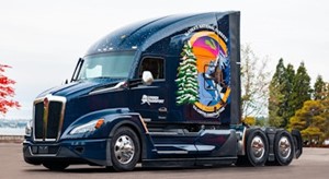Kenworth is set to transport the 2024 U.S. Capitol Christmas Tree with their T680 truck, newly adorned with a custom graphics wrap, from Alaska's Tongass National Forest to the West Lawn of the U.S. Capitol.