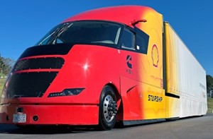 the Shell Starship 3.0 NG a groundbreaking advancement in trucking featuring the Cummins X15N natural gas engine