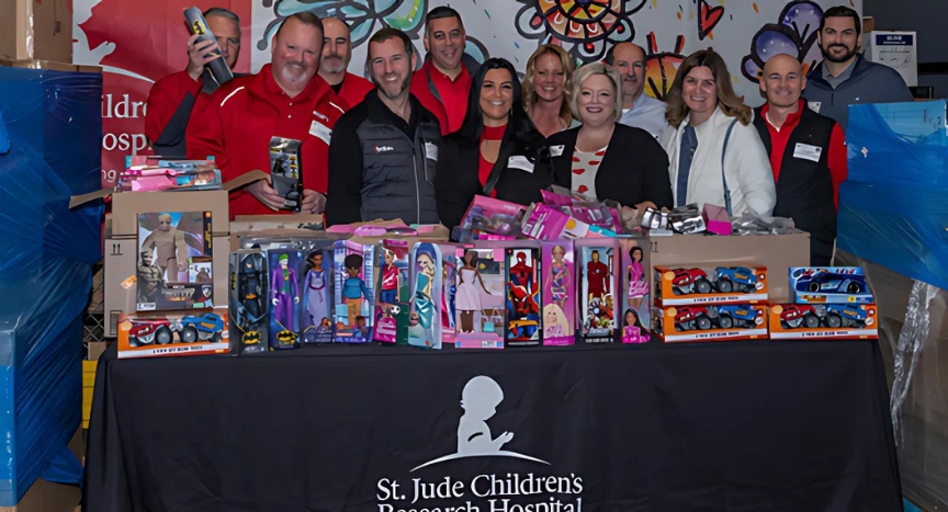 Averitt associates and customers have once again joined forces to bring joy to children at St. Jude Children’s Research Hospital.