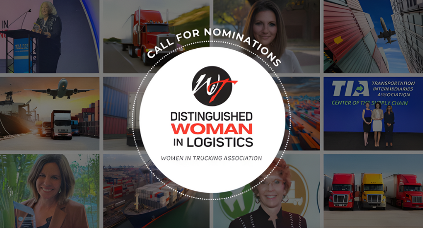 Women In Trucking has opened nominations for the 2026 Distinguished Woman in Logistics Award. Learn who can be nominated, key deadlines, and when the winner will be recognized.