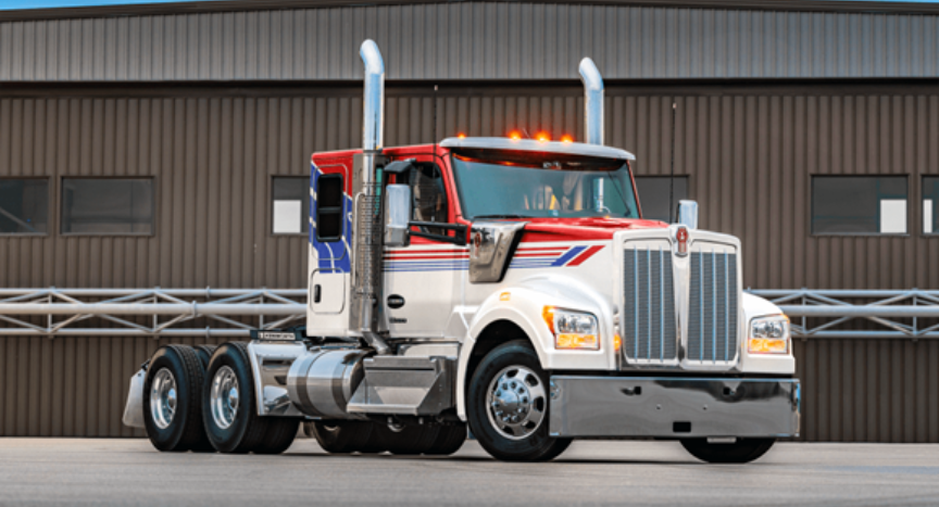 Kenworth revives its iconic TourAmerica paint scheme on select models, tying the limited edition design to the Freedom 250 initiative and a nationwide mobile museum tour.