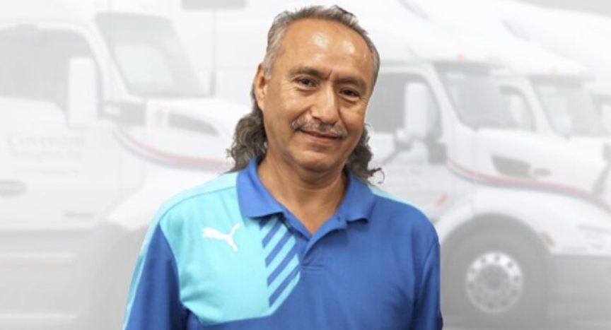 Covenant Logistics driver Efigenio "Nick" Barboza has been named the 2026 DMC Insurance Driver of the Year after more than 3.5 million safe miles, decades of mentoring new drivers, and outstanding community service.