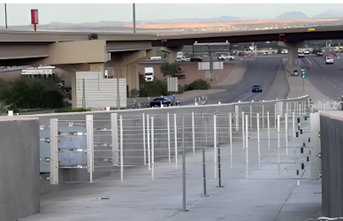Texas has opened its first mechanical runaway truck ramp in El Paso, giving commercial drivers a new emergency escape option on westbound Loop 375 near I-10.