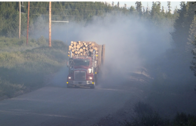 Learn why truck routes sometimes close before wildfire flames reach the roadway and how smoke, emergency operations, and infrastructure inspections influence reopening decisions.