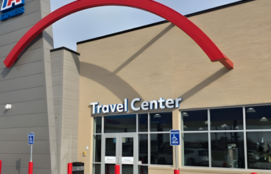 A new TA Express travel center has opened in South Coffeyville, Oklahoma, offering diesel fuel, 40 truck parking spaces, dining options, and driver amenities along U.S. Highway 169.