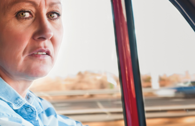 woman truck driver
