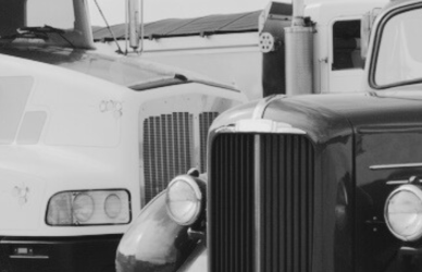 vintage semi truck