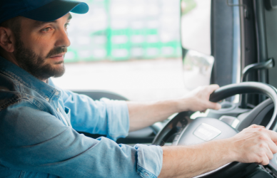 semi truck driver