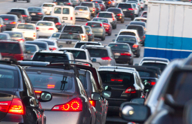 Traffic on highway