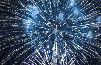 fireworks display