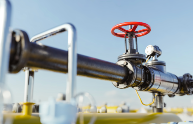 natural gas pipes