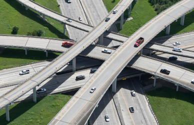 interconnecting highways and interstates