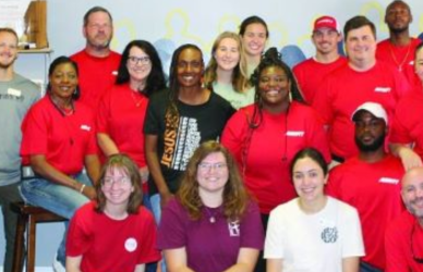 Averitt volunteers