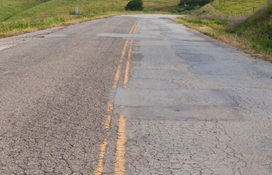 rough road
