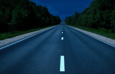 highway at night