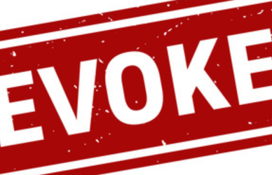 red "revoked" stamp