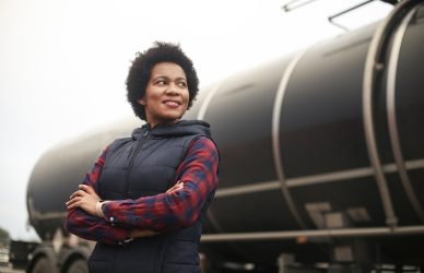 Fuel truck driver